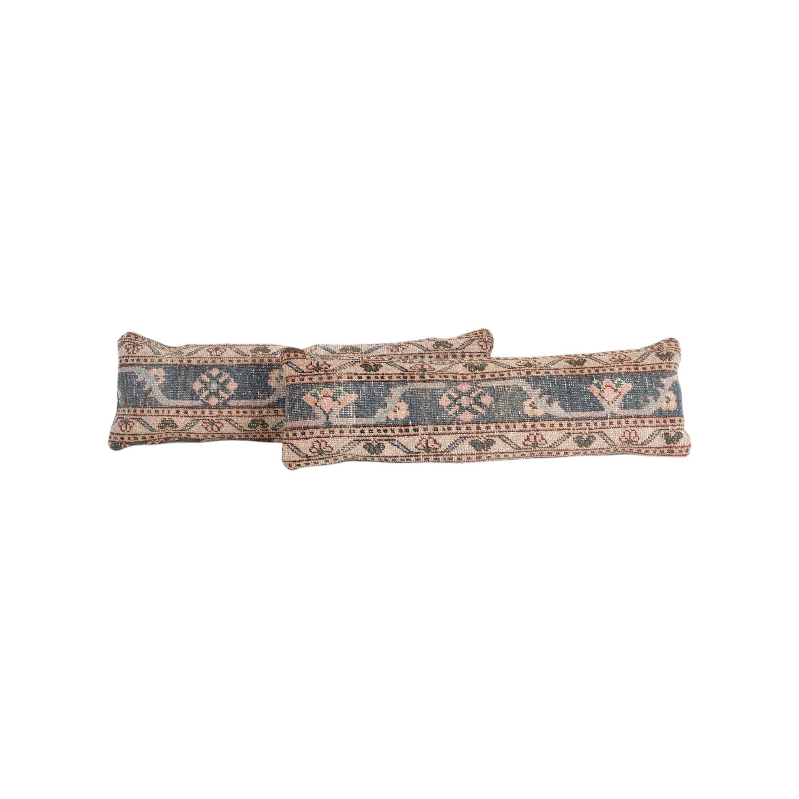Rug Bedding Pillow Cover Set of 2 | 12'' x 36''