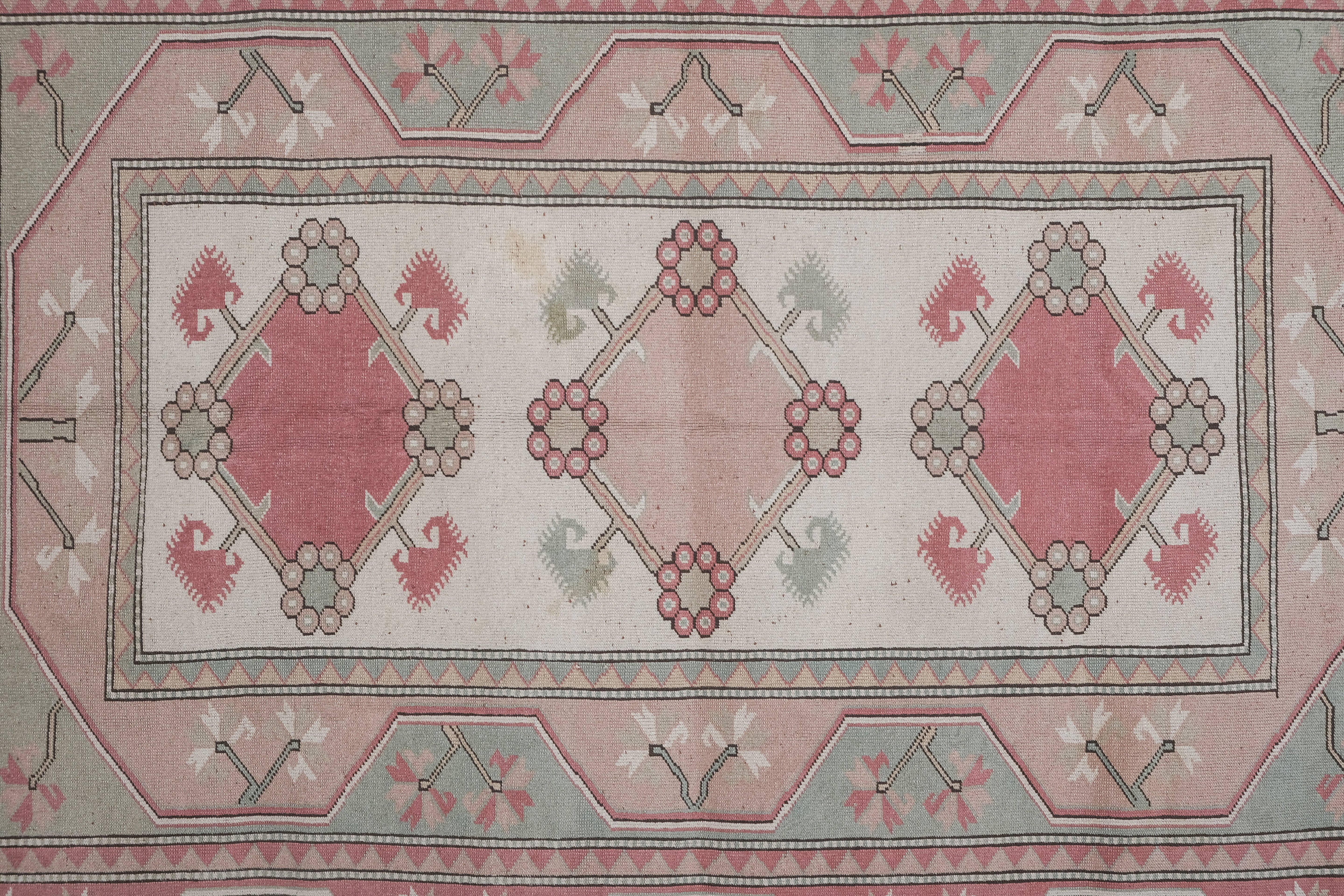 Vintage Turkish Rug 6'11'' x 10'