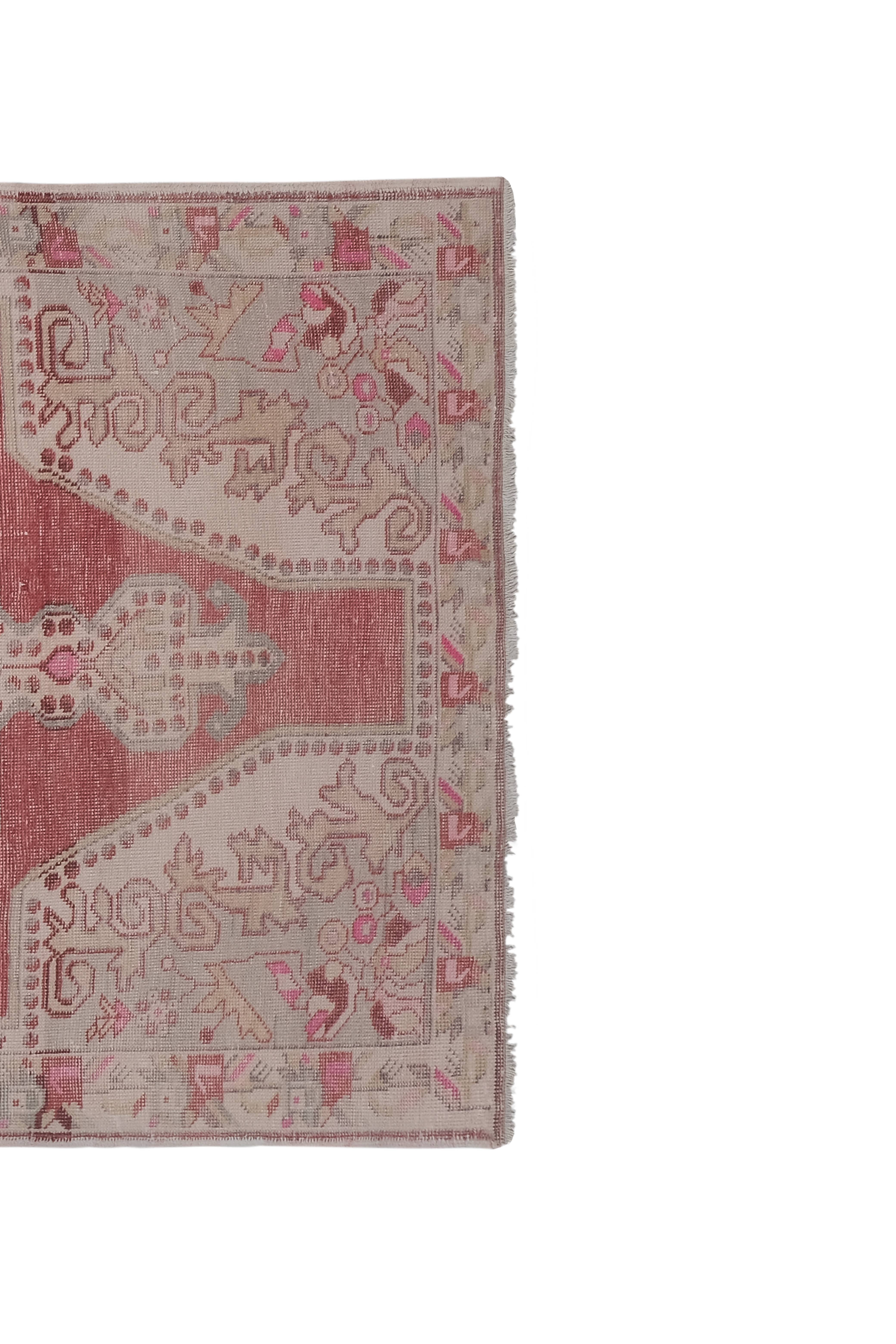 Vintage Oushak Rug 4'11'' x 7'3''