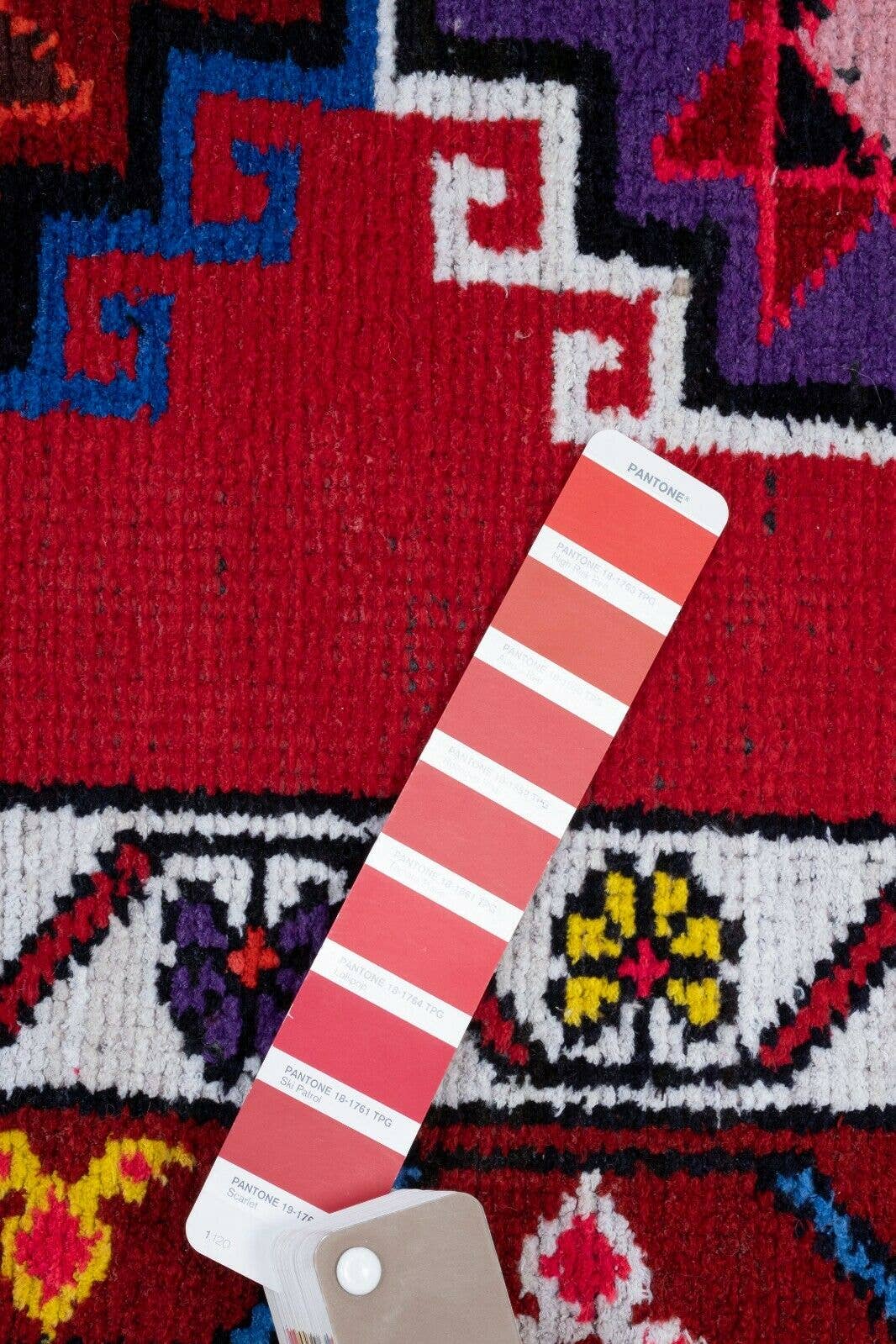 Vintage Herki Runner Rug 2'6'' x 12'4''