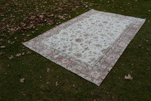 Vintage Oushak Rug 6'5'' x 10'
