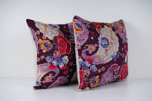 Uzbek Roller Printed Pillow Cover Set of 2 | 18'' x 20''