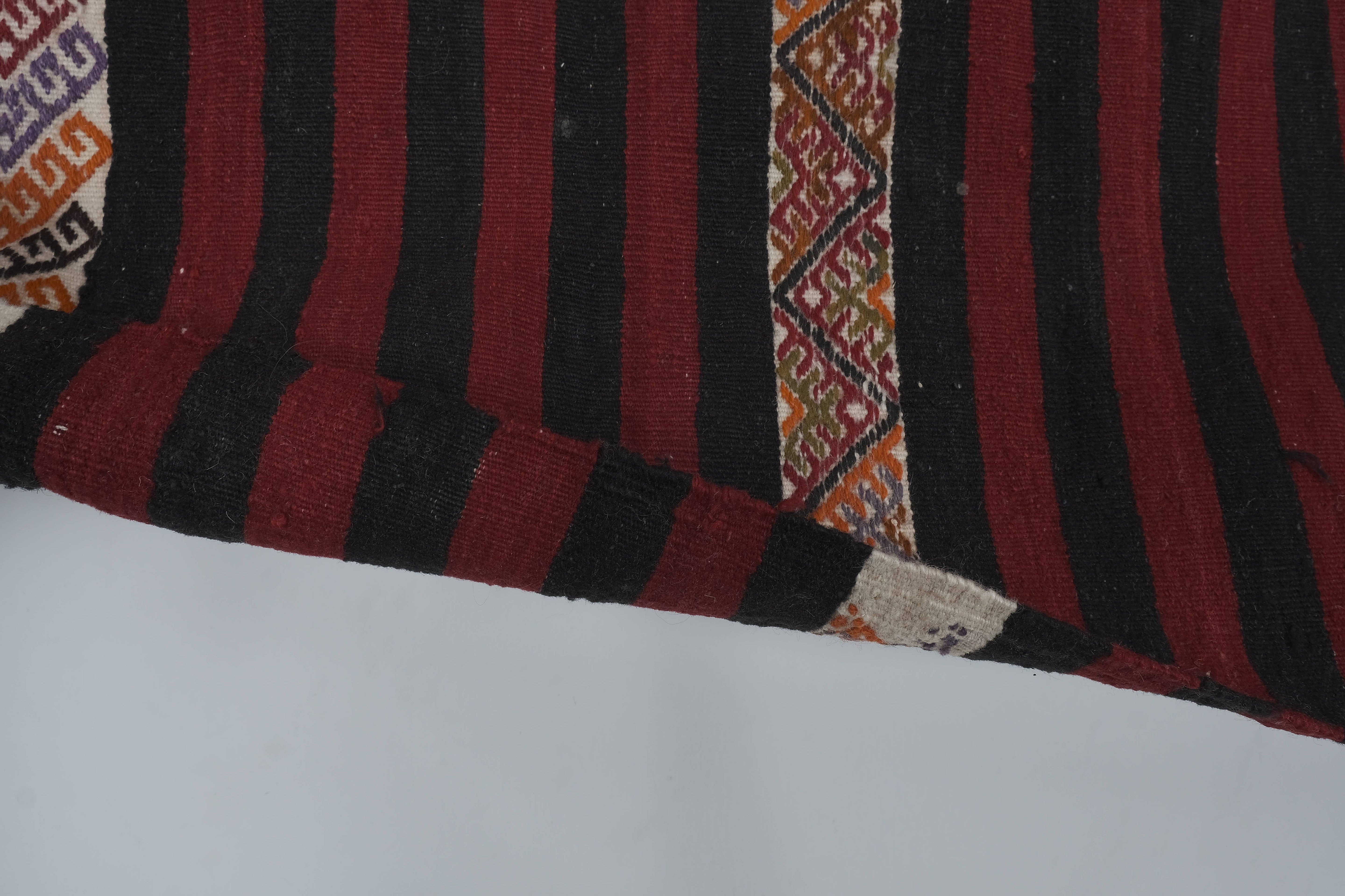 Vintage Turkish Kilim Runner 2'3'' x 10'2''