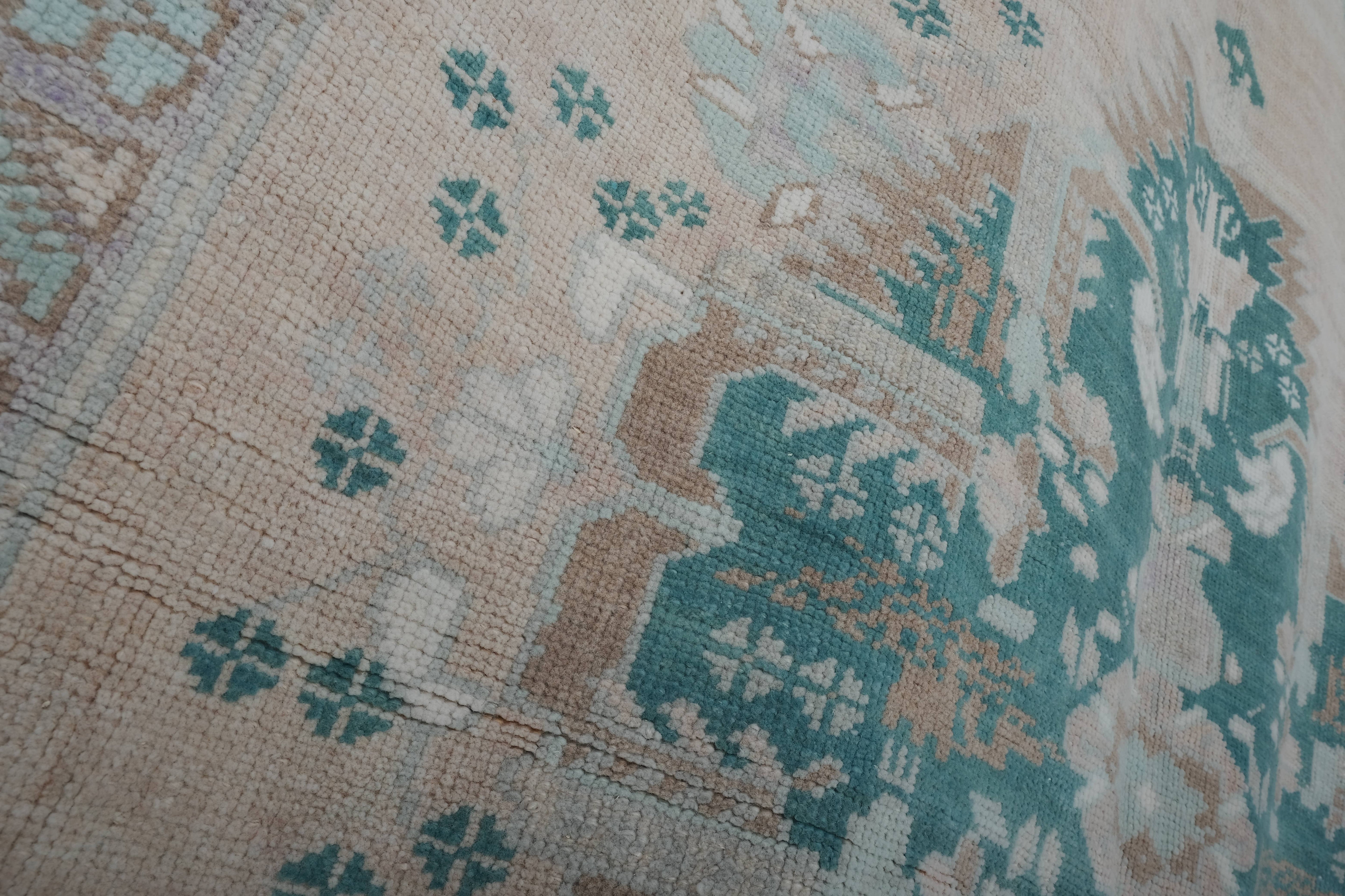 Vintage Oushak Rug 5'9'' x 8'6''