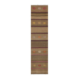 Vintage Turkish Kilim Runner 2'5'' x 8'8''