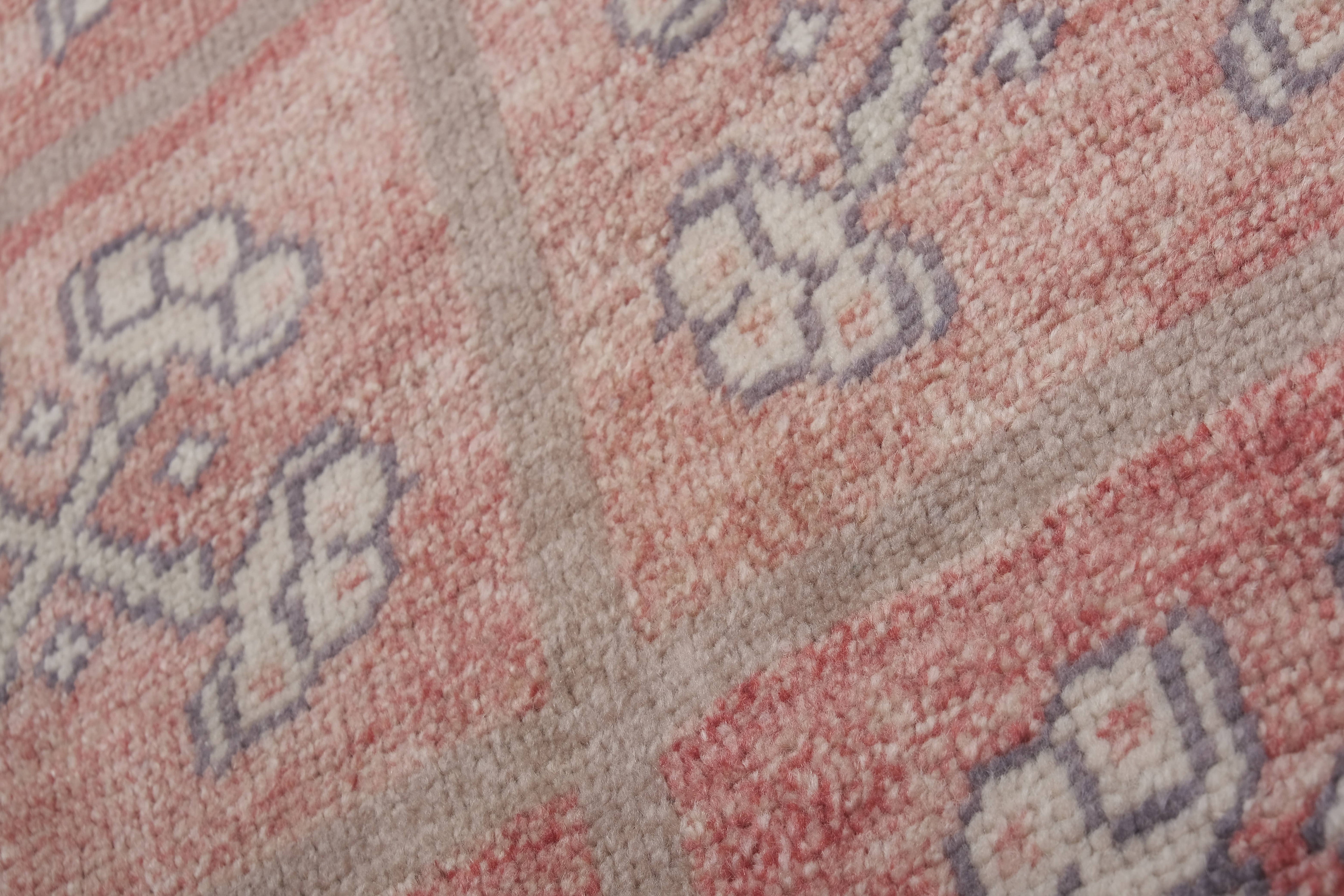 Vintage Turkish Karapinar Runner Rug 3' x 5'6''