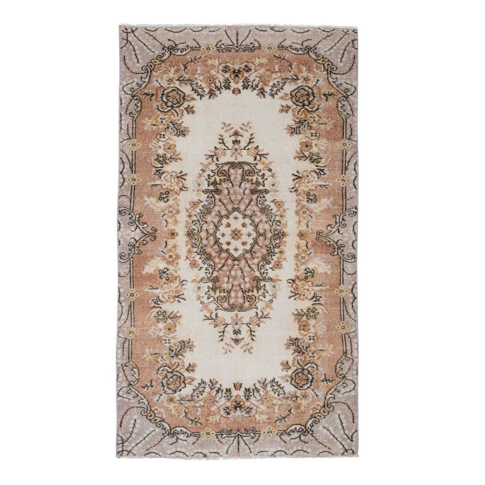 Vintage Turkish Rug 3'9'' x 6'9''