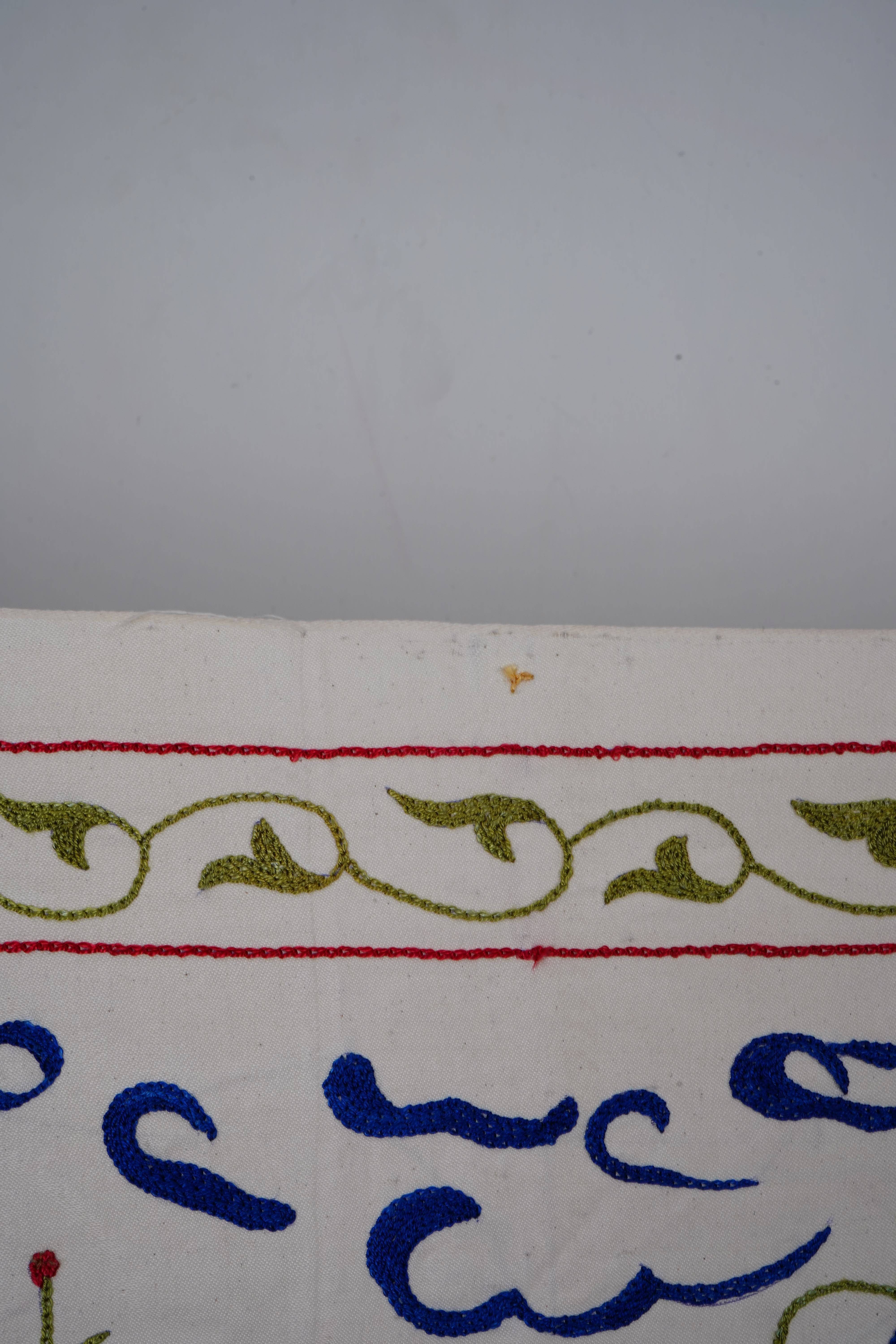 Camel Silk Suzani Wall Hanging & Bedspread 1'8'' x 6'3''