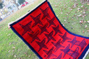 Vintage Turkish Tulu Rug 3'9'' x 6'