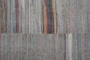 Vintage Turkish Kilim Rug 9'2'' x 10'4''