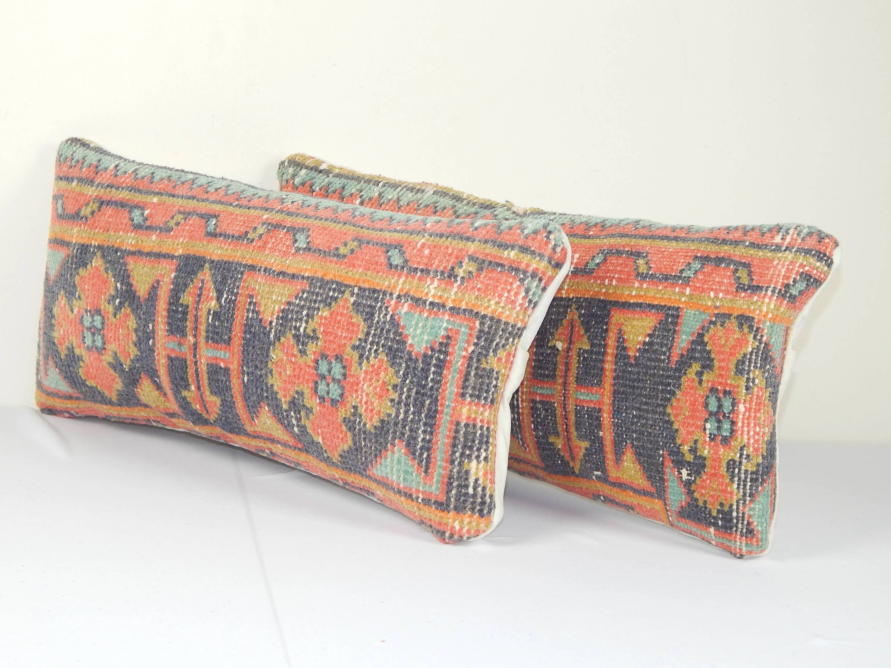 Rug Pillow Cover | 10'' x 22''