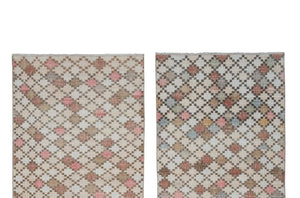 Vintage Turkish Rug Set of 2 | 3'10'' x 6'2''