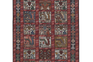 Vintage Turkish Soumac Rug 3'11'' x 6'1''
