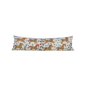 Horse Suzani Bedding Pillow Cover | 1'6'' x 5'1''