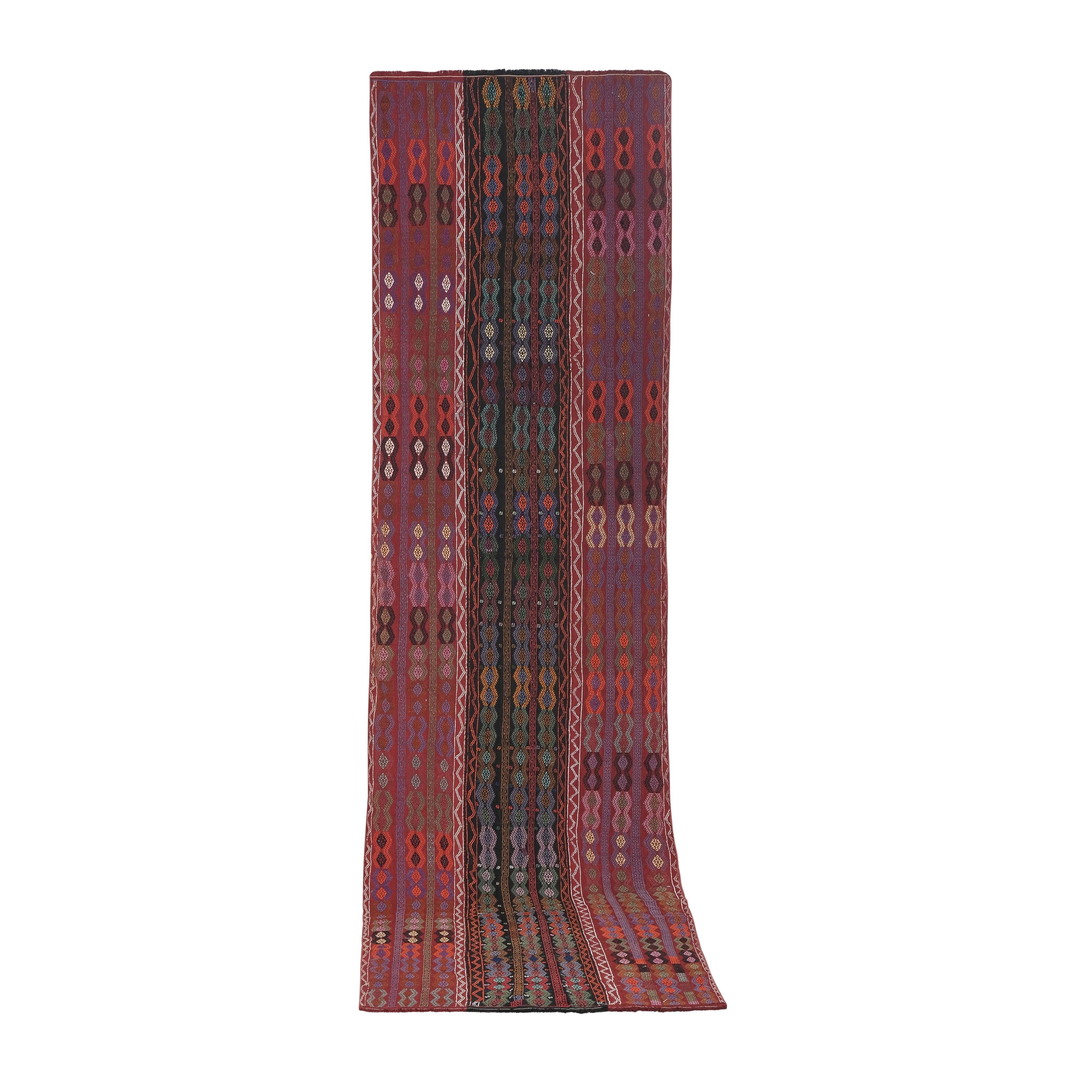 Vintage Kilim Runner 4' x 14'3''