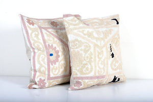Suzani Pillow Cover Set of 2 | 20'' x 21''