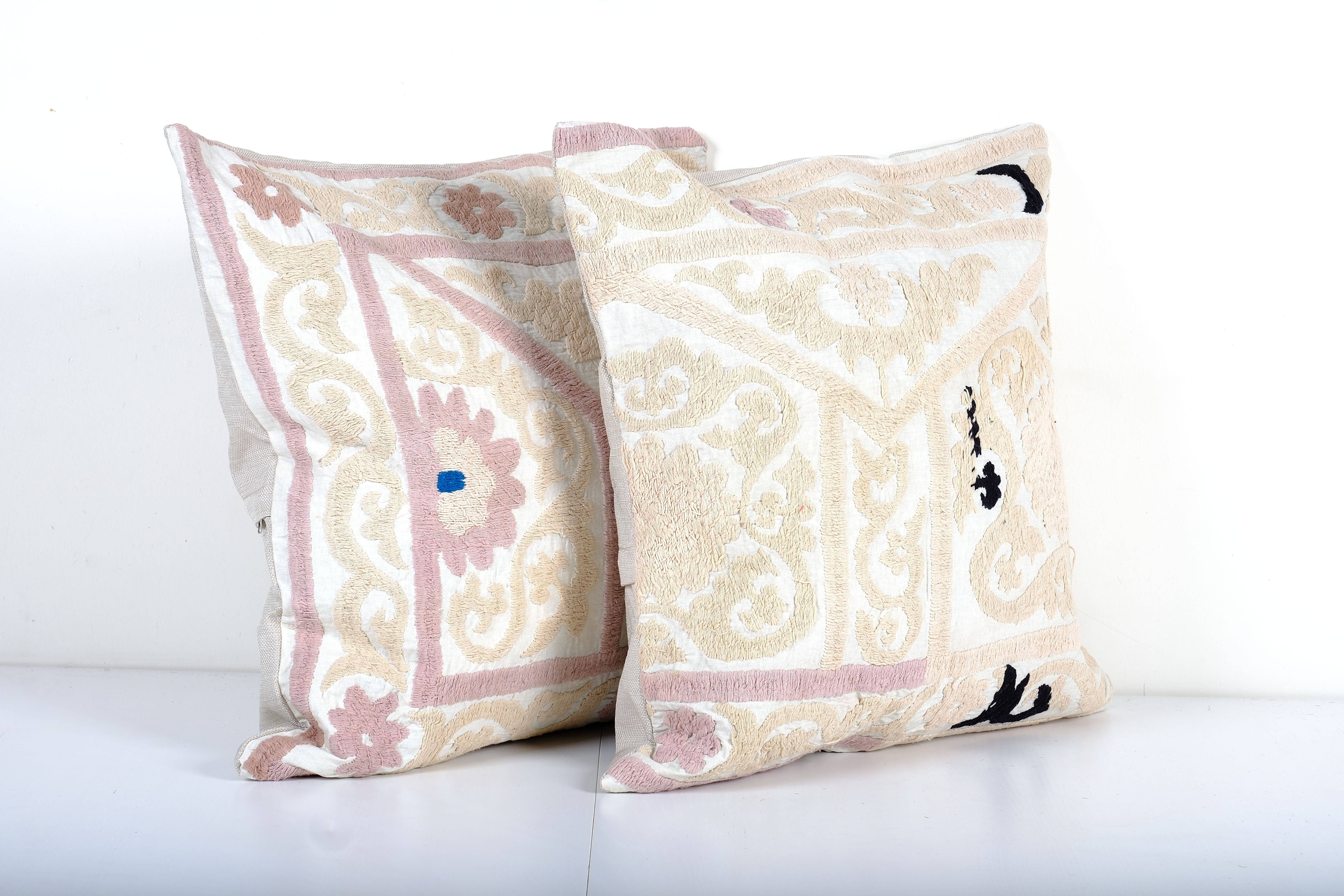 Suzani Pillow Cover Set of 2 | 20'' x 21''