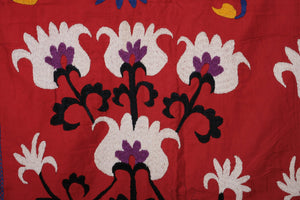 Suzani Wall Hanging & Bedspread | 7'3'' x 7'6''