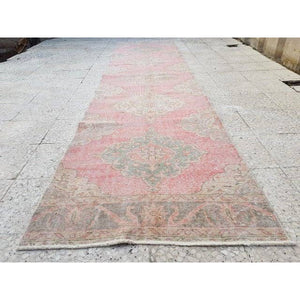 Vintage Oushak Runner 2'11'' x 12'2''