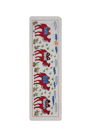 Suzani Wall Hanging & Tablecloth | 19'' x 57''