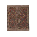 Vintage Turkish Kilim Rug 5'9'' x 6'8''