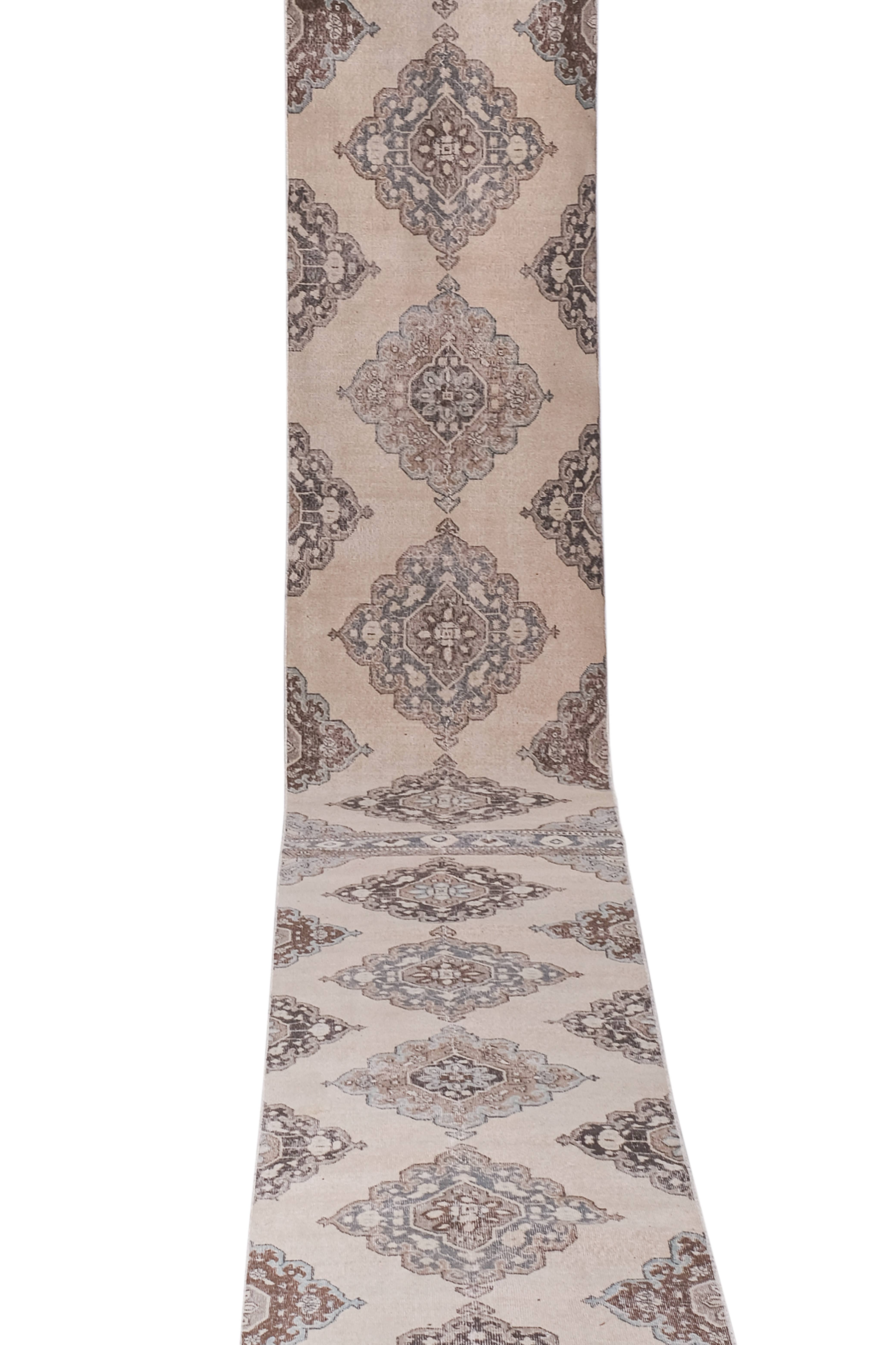 Vintage Oushak Runner 2'9'' x 24'6''