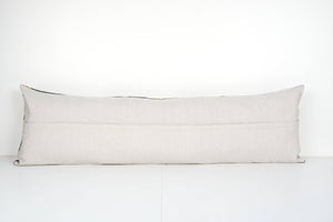 Silk Ikat Velvet Pillow Cover | 16'' x 48''