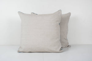 Silk Ikat Velvet Pillow Cover Set of 2 | 23'' x 23''