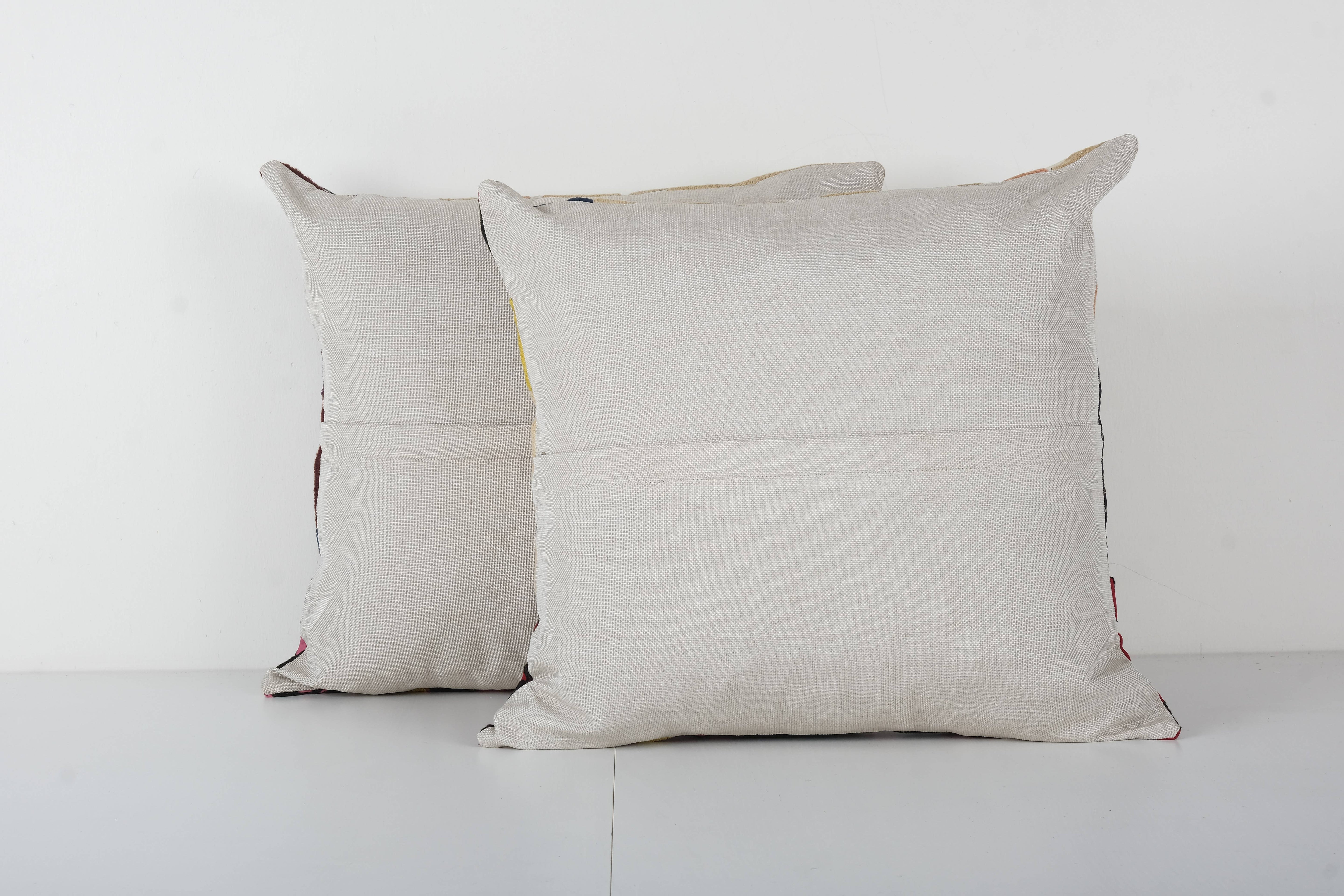 Suzani Pillow Cover Set of 2 | 17'' x 19''