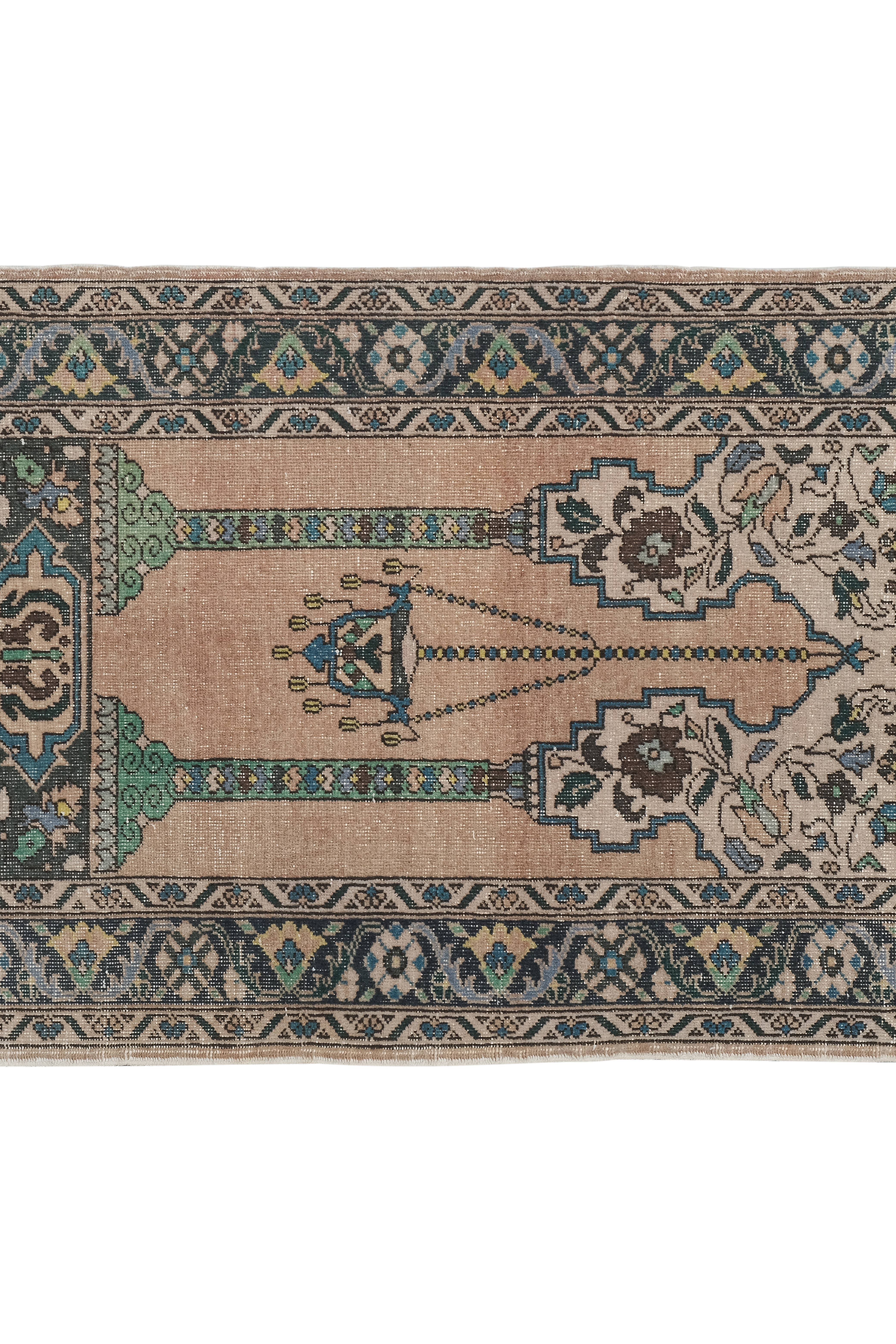 Vintage Turkish Anatolian Rug 3'8'' x 5'11''