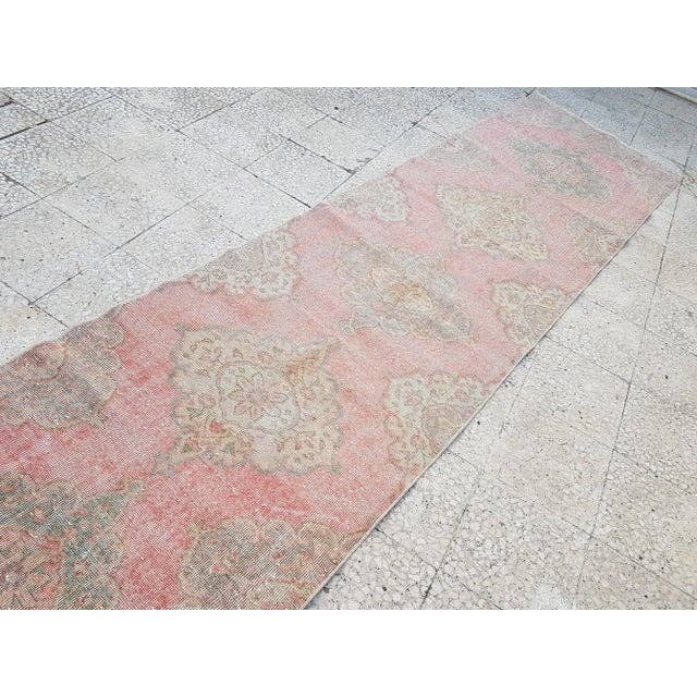 Vintage Oushak Runner 2'11'' x 12'2''