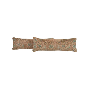 Rug Bedding Pillow Cover Set of 2 | 12'' x 35''