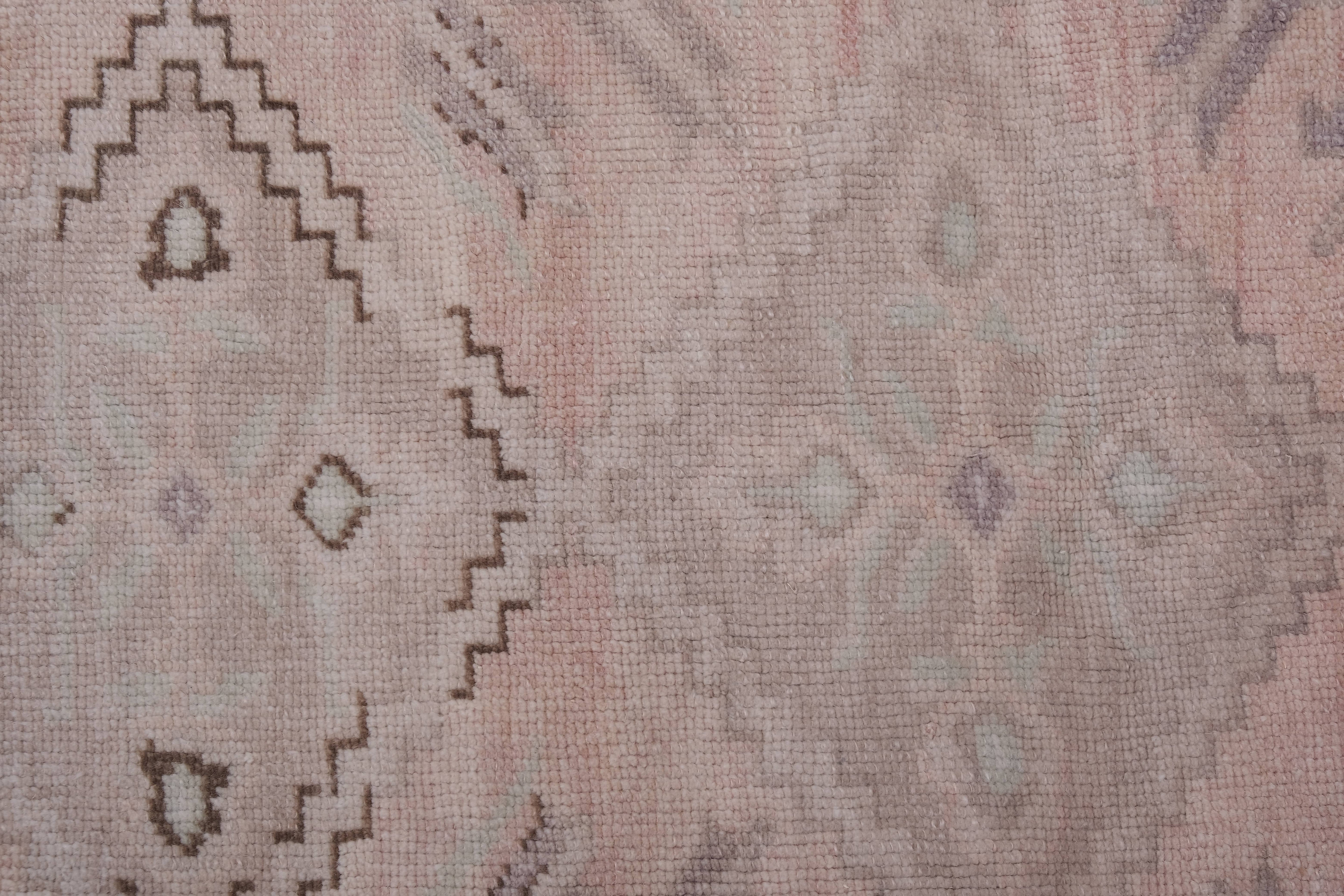 Vintage Turkish Karapinar Rug 5'1'' x 10'2''