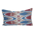 Silk Ikat Velvet Pillow Cover | 12'' x 22''