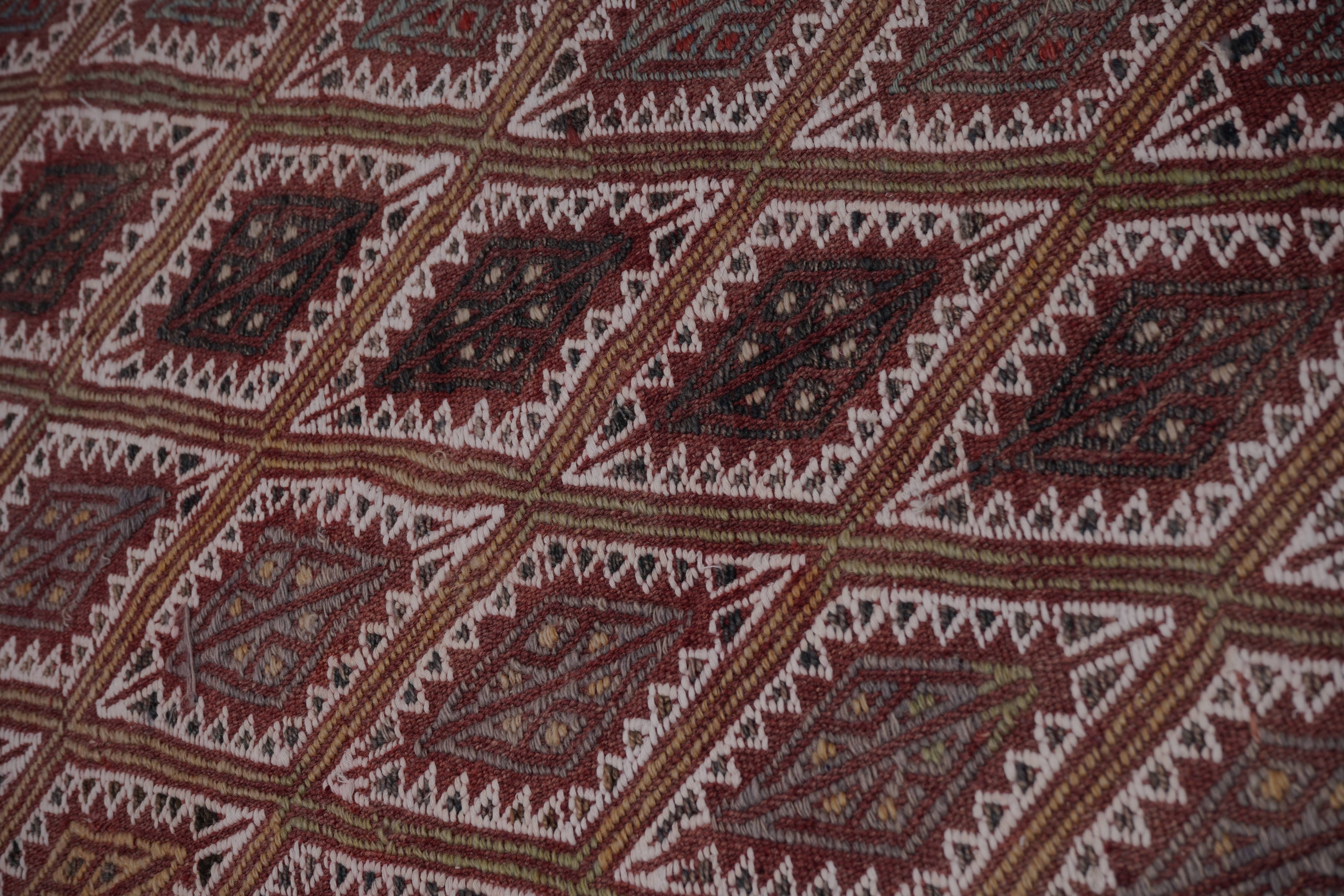 Vintage Turkish Jajim Rug 4'8'' x 7'1''
