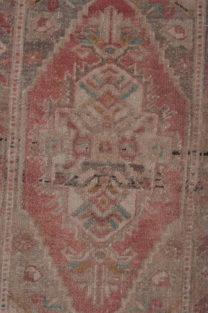 Vintage Oushak Yastik Rugs Set of 2 | 22'' x 41''