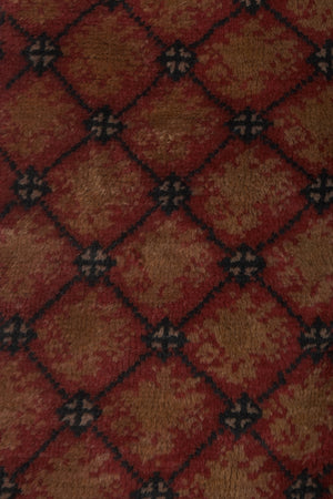 Vintage Turkish Tulu Rug 4'3'' x 5'7''