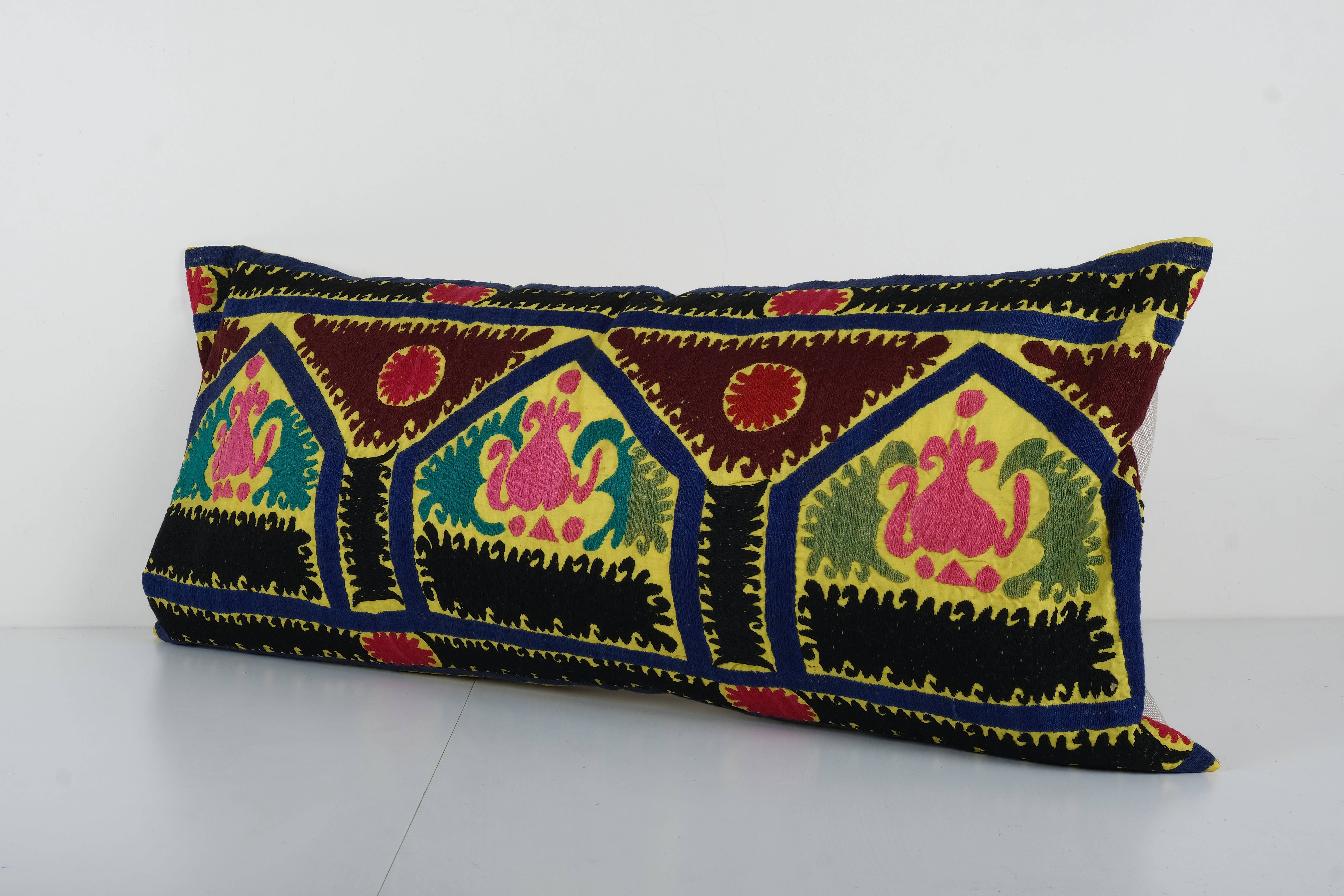 Suzani Bedding Pillow Cover | 17'' x 40''