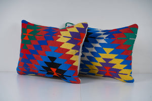 Kilim Pillow Cover Set of 2 | 14'' x 20''