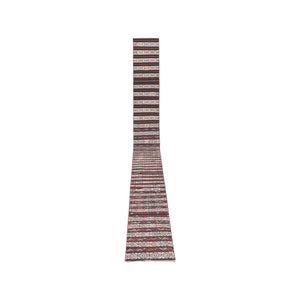 Vintage Turkish Kilim Runner 2'1'' x 29'4''