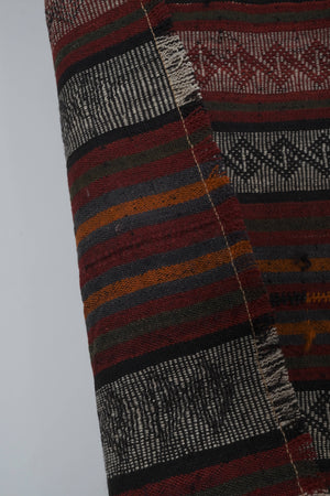 Vintage Turkish Kilim Rug 4'4'' x 13'