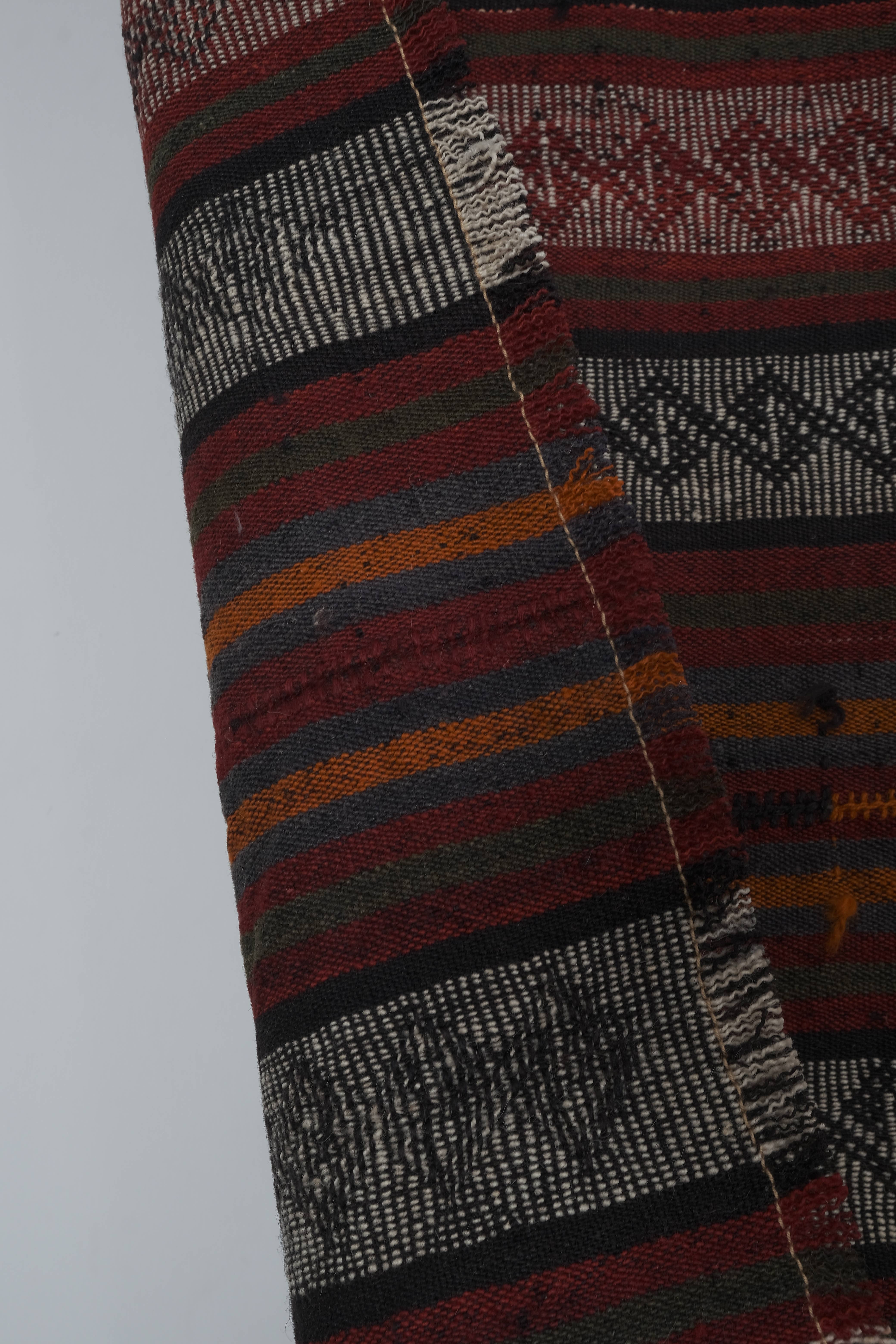 Vintage Turkish Kilim Rug 4'4'' x 13'