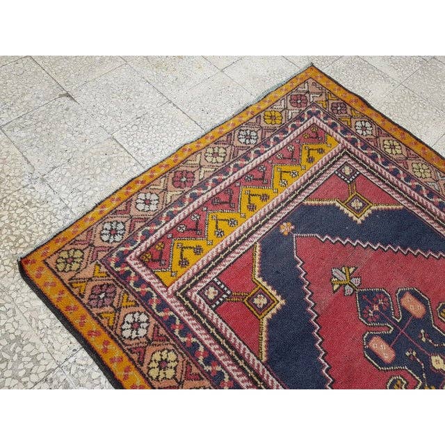 Vintage Turkish Rug 4'11'' x 9'7''