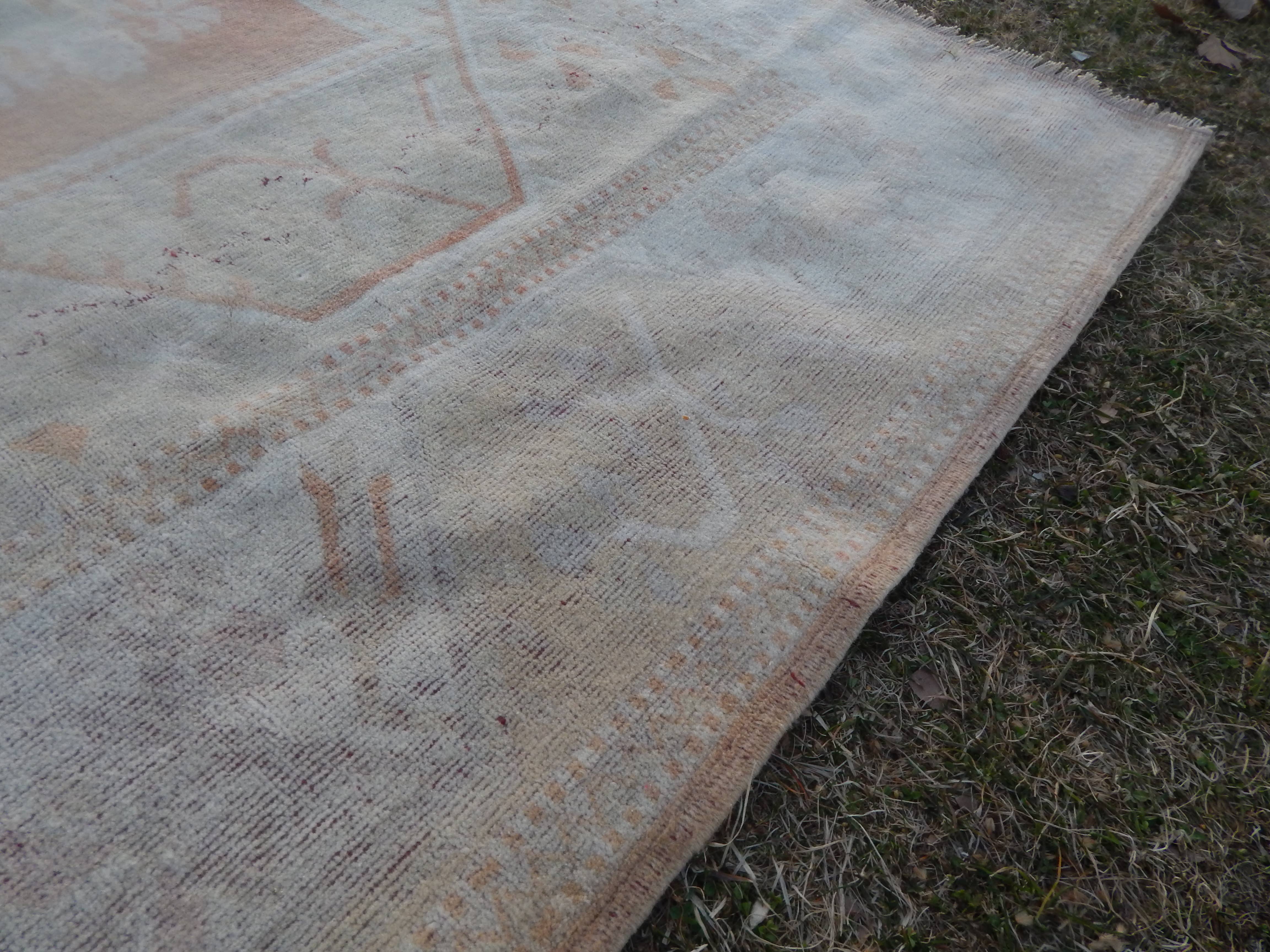 Vintage Turkish Rug 6'8'' x 9'5''
