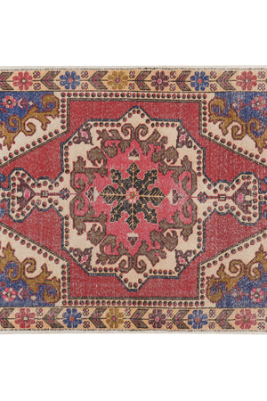 Vintage Turkish Rug 4'8'' x 7'1''