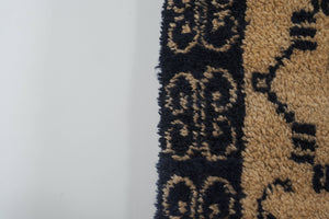 Vintage Turkish Tulu Rug 3'7'' x 6'3''