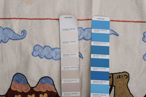 Suzani Wall Hanging & Tablecloth | 20'' x 58''