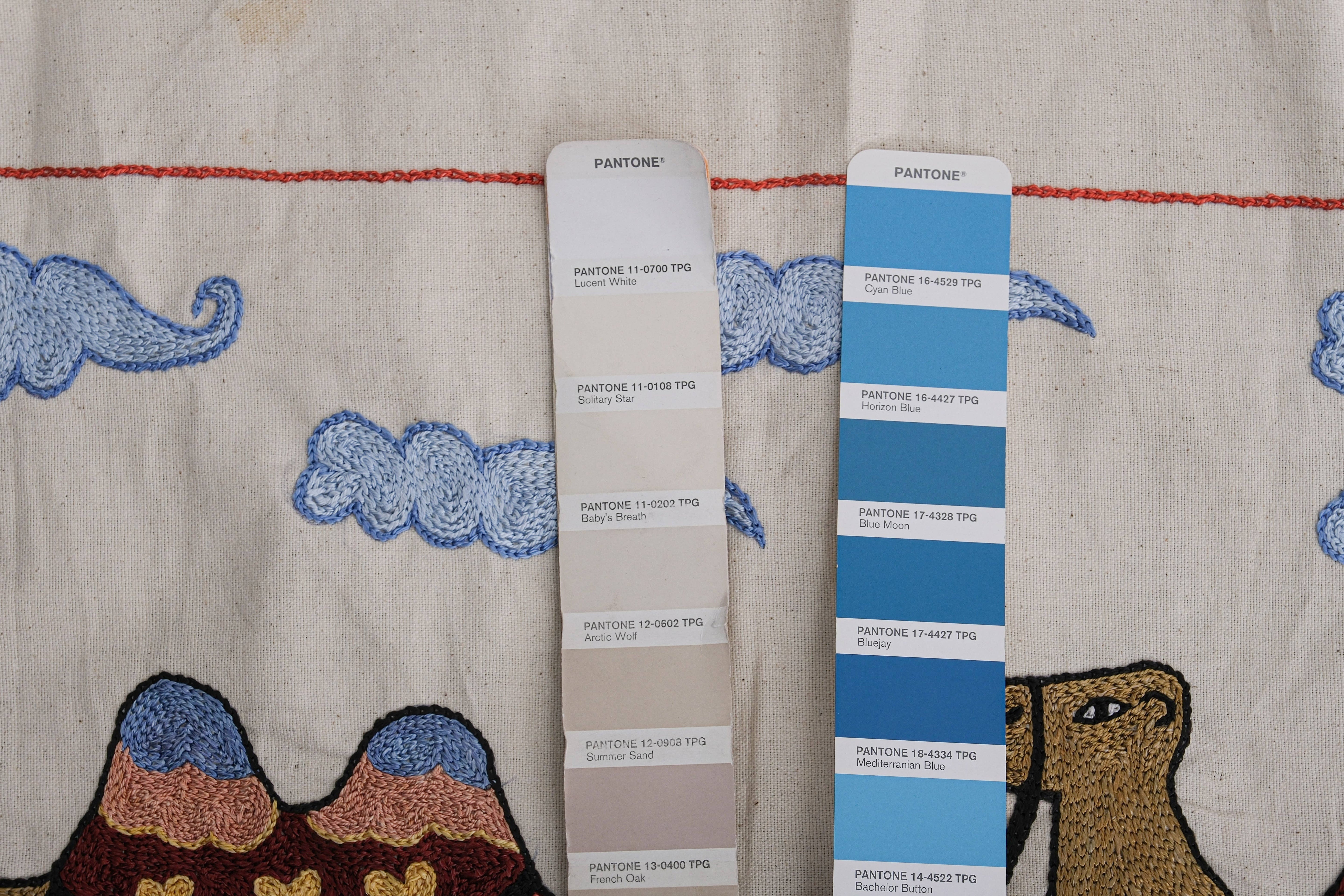 Suzani Wall Hanging & Tablecloth | 20'' x 58''
