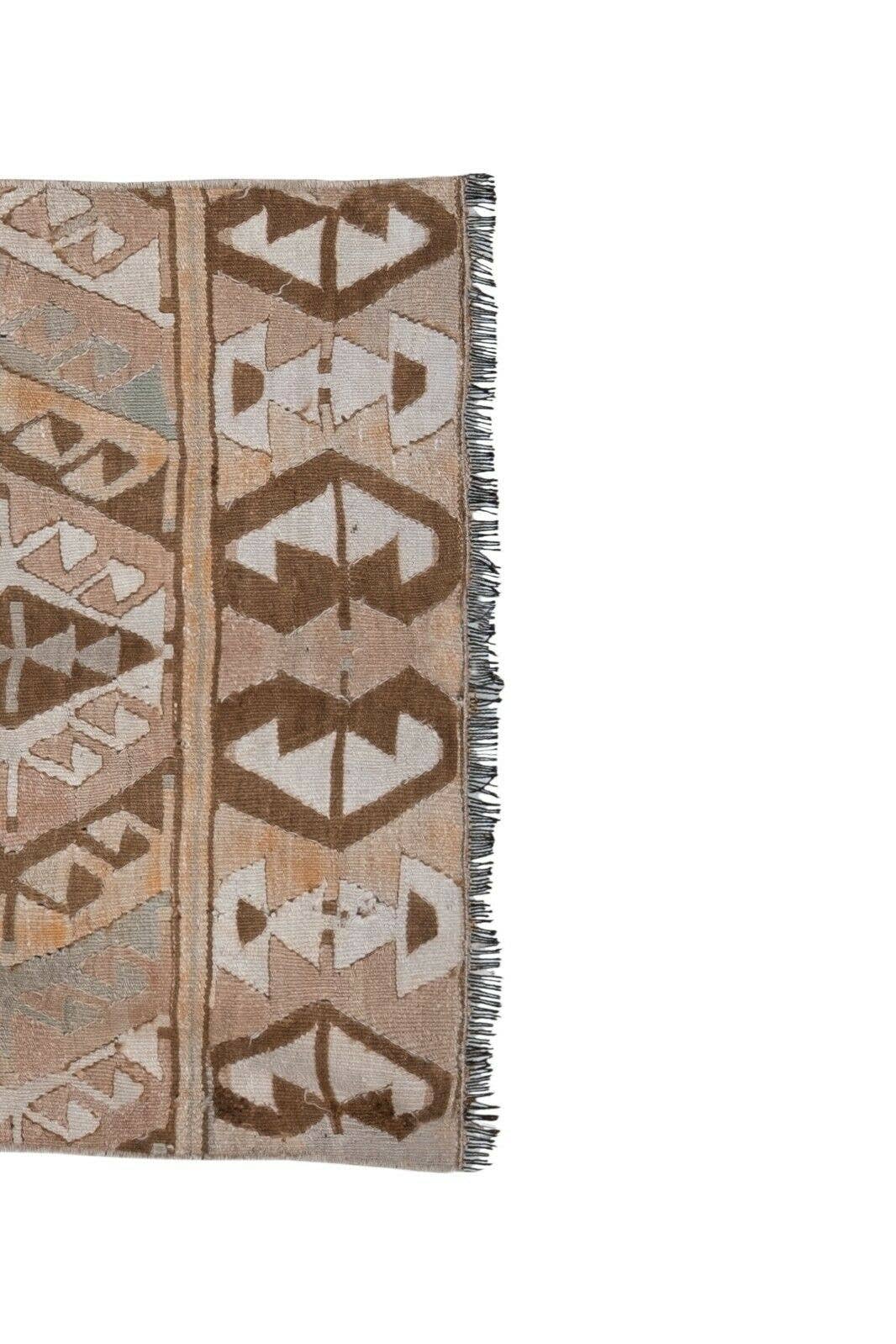 Vintage Turkish Anatolian Kilim Runner 2'10'' x 7'1''