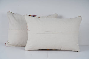 Kilim Pillow Cover Set of 2 | 16'' x 24''